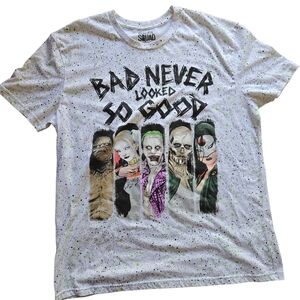 Suicide Squad “Bad Never Looked So Good” Graphic T-Shirt – Size XL